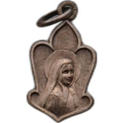 médaille religieuse sainte Bernadette Soubirous