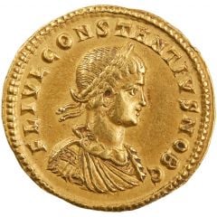 Solidus - Constantinus I PRINCIPI IVVENTVTIS, Nicomedia