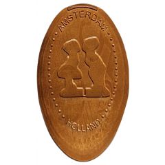Medal - Amsterdam The Dutch kissing couple