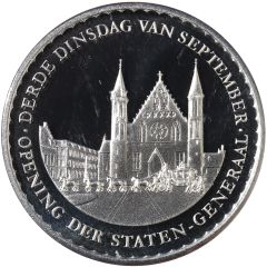 Medal - Geschiedenis 200 Jaar Koninkrijk 04 - Prinsjesdag