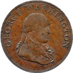 1/2 Penny Middlesex - George Washington