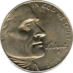 5 Cents `Jefferson Nickel` Westward Journey, Bison