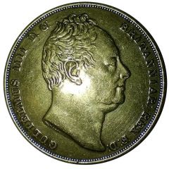 William IV crown anno 1834 restrike