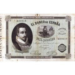 1000 Pesetas