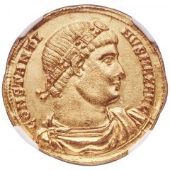 11/2 Solidus - Constantine I ADVENTVS AVG N, officina mark, Nicomedia