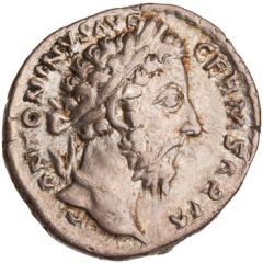 Denarius - Marcus Aurelius TR P XXXI IMP VIII COS III P P DE GERM