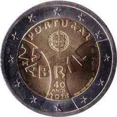 2 Euros Carnation Revolution