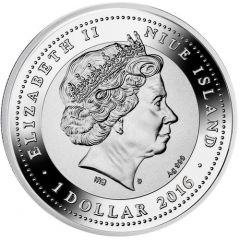 1 Dollar - Elizabeth II Pelagia Noctiluca