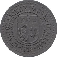 5 Pfennig - Wangen im Allgäu