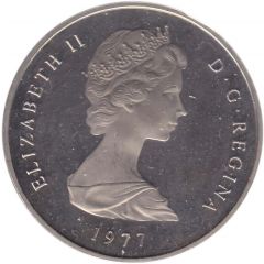 1 Crown - Elizabeth II 2nd portrait