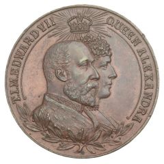 Medal - Edward VII Coronation, Constantine & Floyd, bronze