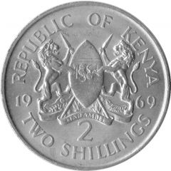 2 Shillings With legend