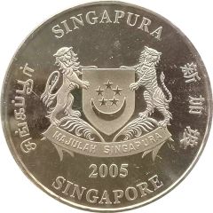 2 Dollars Year of the Rooster, Silver Proof