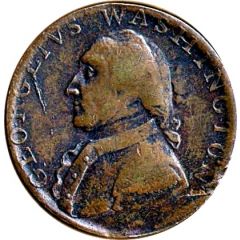 1/2 Penny Georgeivs Washington - North Wales