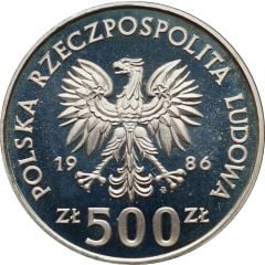 500 Zlotys Environmental Protection - Owls