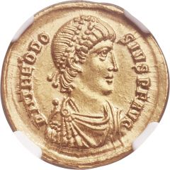 Solidus - Theodosius I VICTORIA AVGGG, Sirmium