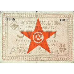 50 Céntimos El Escorial de la Sierra