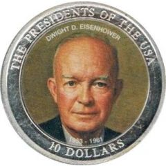 10 Dollars Dwight D. Eisenhower