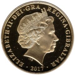 1 Crown - Elizabeth II Prince William, Gold Plated