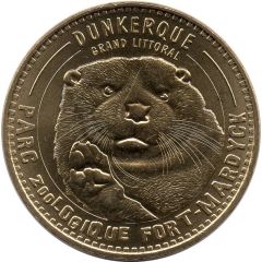 Monnaie de Paris Tourist Token - Dunkerque Parc zoologique Fort-Mardyck - La Loutre
