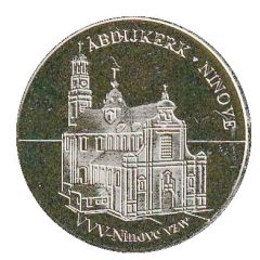 National Tokens Belgian Heritage - Ninove Abdijkerk