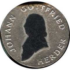 Medal - Johann Gottfried Herder For contribution to the development of Soviet-German friendship