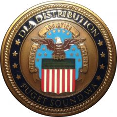 Commander`s Coin - DLA Distribution Puget Sound, Washington