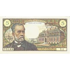 5 Francs - Pasteur type 1966