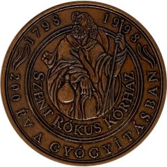 Medal - Saint Rókus Hospital