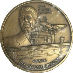 Challenge Coin - U.S.S Ronald Reagan