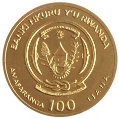100 Amafaranga Gorilla, one