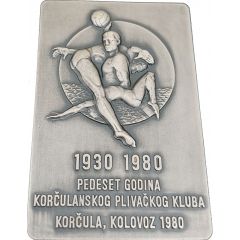Medal - 50th Anniversary of Korčula Swimming Club