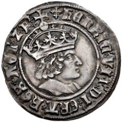 1 Groat - Henry VII profile bust, Tentative issue