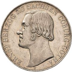 2 Thalers / 31/2 Gulden - Ernest II