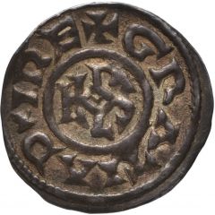 Obol - Charles II Quentovic mint