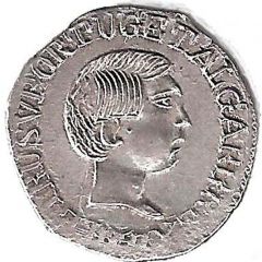 1/2 PARDAU - Pedro V Goa Mint