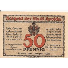 50 Pfennig Rhyme Series - Issue F