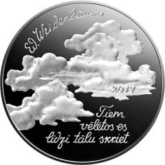 2 1/2 Euros Eduards Veidenbaums (coin A)