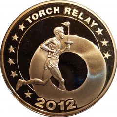 Medal - Torch Relay 2012 Olympic Games