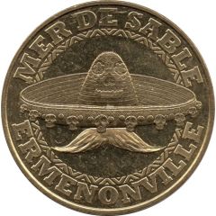 Monnaie de Paris Tourist Token - Ermenonville Mer de Sable - Le sombrero