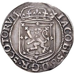 1 Thistle Merk - James VI 8th Coinage