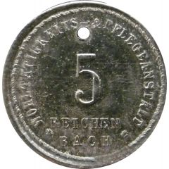 5 Pfennig - Reichenbach Wohltätigkeits and Pflegeanstalt