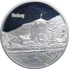 Medallion - Castles of Graubünden Rietberg