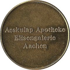 Apothekentaler - Aeskulap Apotheke Aachen