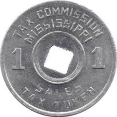 1 Mill - Sales Tax Token Mississippi