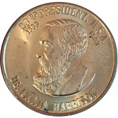 Token - Benjamin Harrison