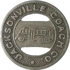 Token - Jacksonville Coach Co. Jacksonville, Florida