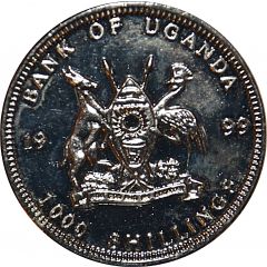 1000 Shillings 1 Euro cent Austria