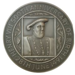 Medal - Henry VIII 500th Anniversary Of Birth