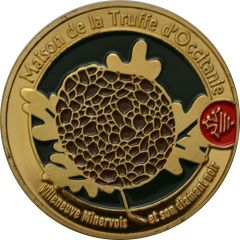médaille siuvenir et patrimoine Maison de la Truffe D`Occitanie